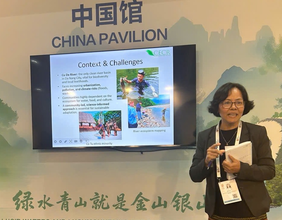 Thạc sĩ Nguyễn Ngọc Lý – nhà sáng lập Trung tâm Nghiên cứu Môi trường và Cộng đồng (CECR).