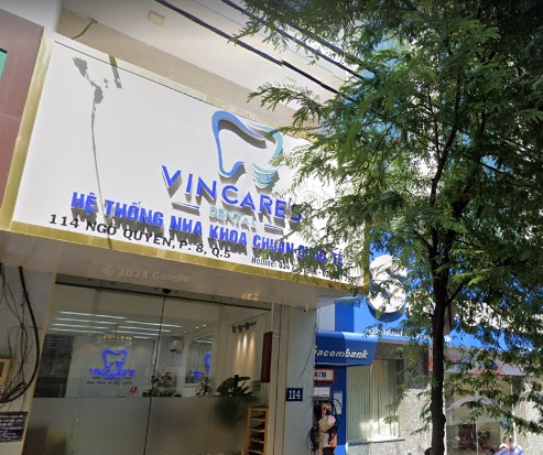 Nha khoa Vincare's (114 Ngô Quyền, phường An Đông) bị xử phạt.