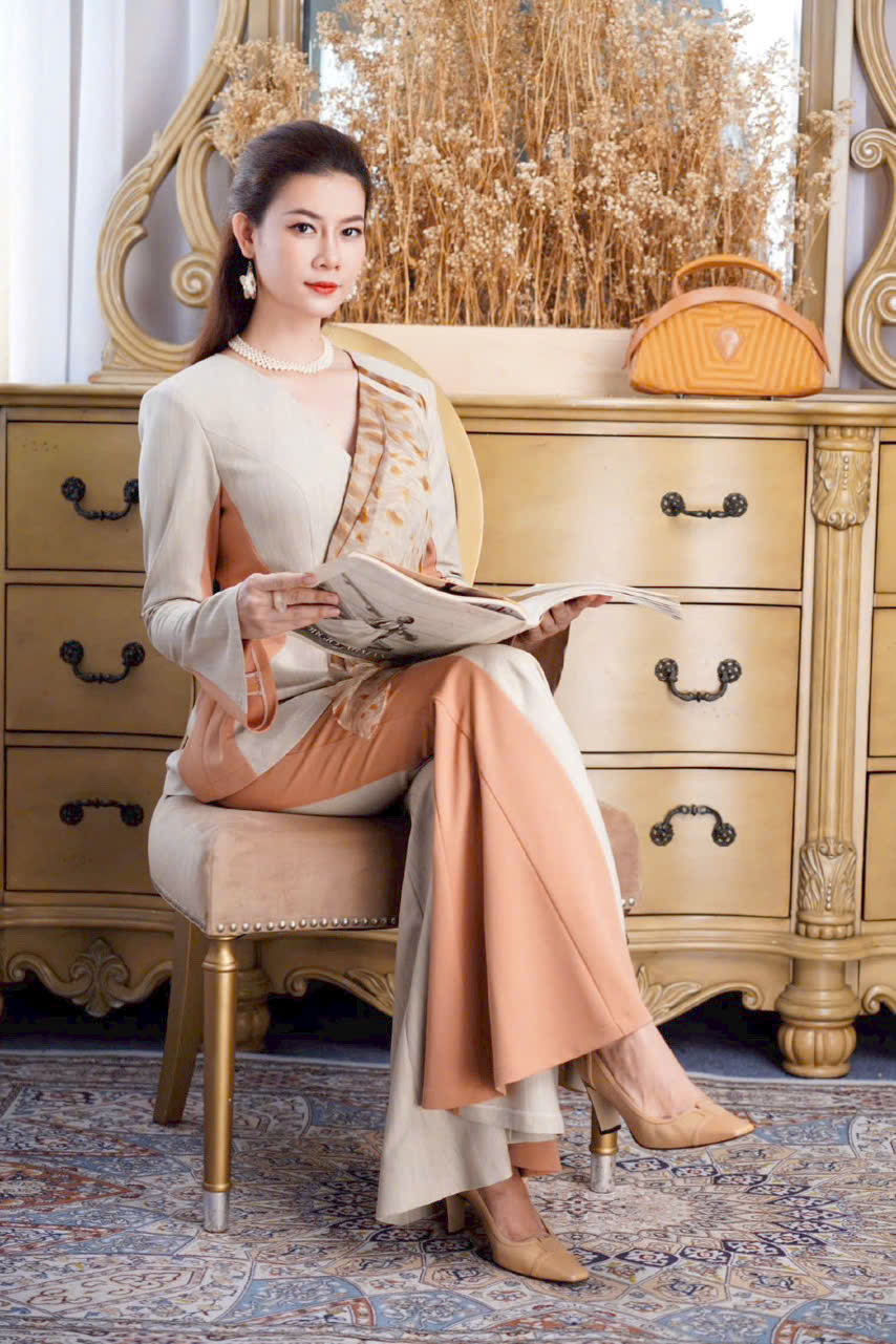 Vũ Tuyết Nhi, CEO & Co-founder, Á hậu 1 Miss Glam Business 2024.