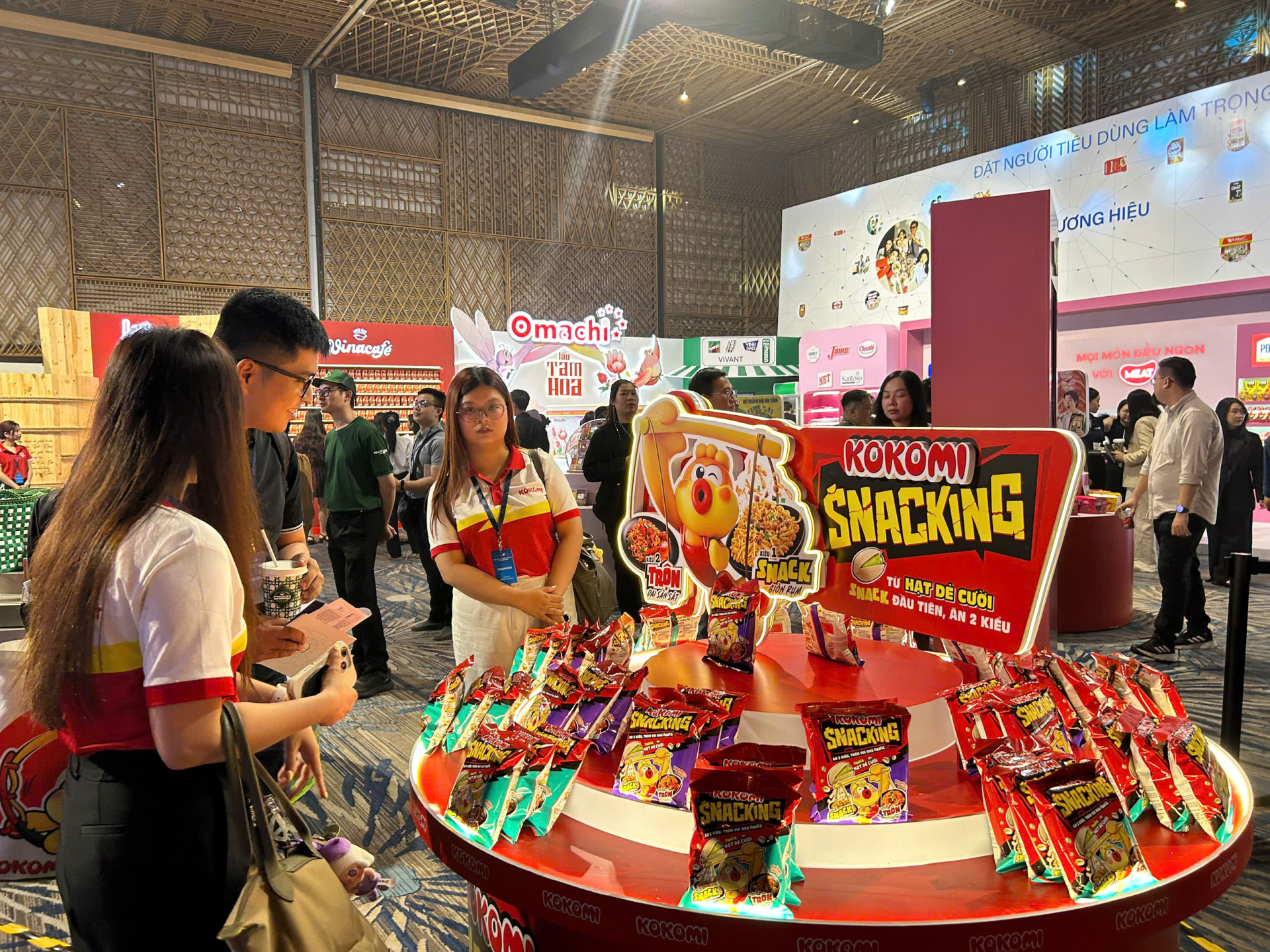 Nhiều sản phẩm được trưng bày giới thiệu tại đại hội. 