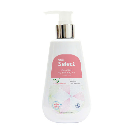 Sản phẩm dung dịch vệ sinh phụ nữ Coop Select do không đạt chất lượng bị thu hồi. 