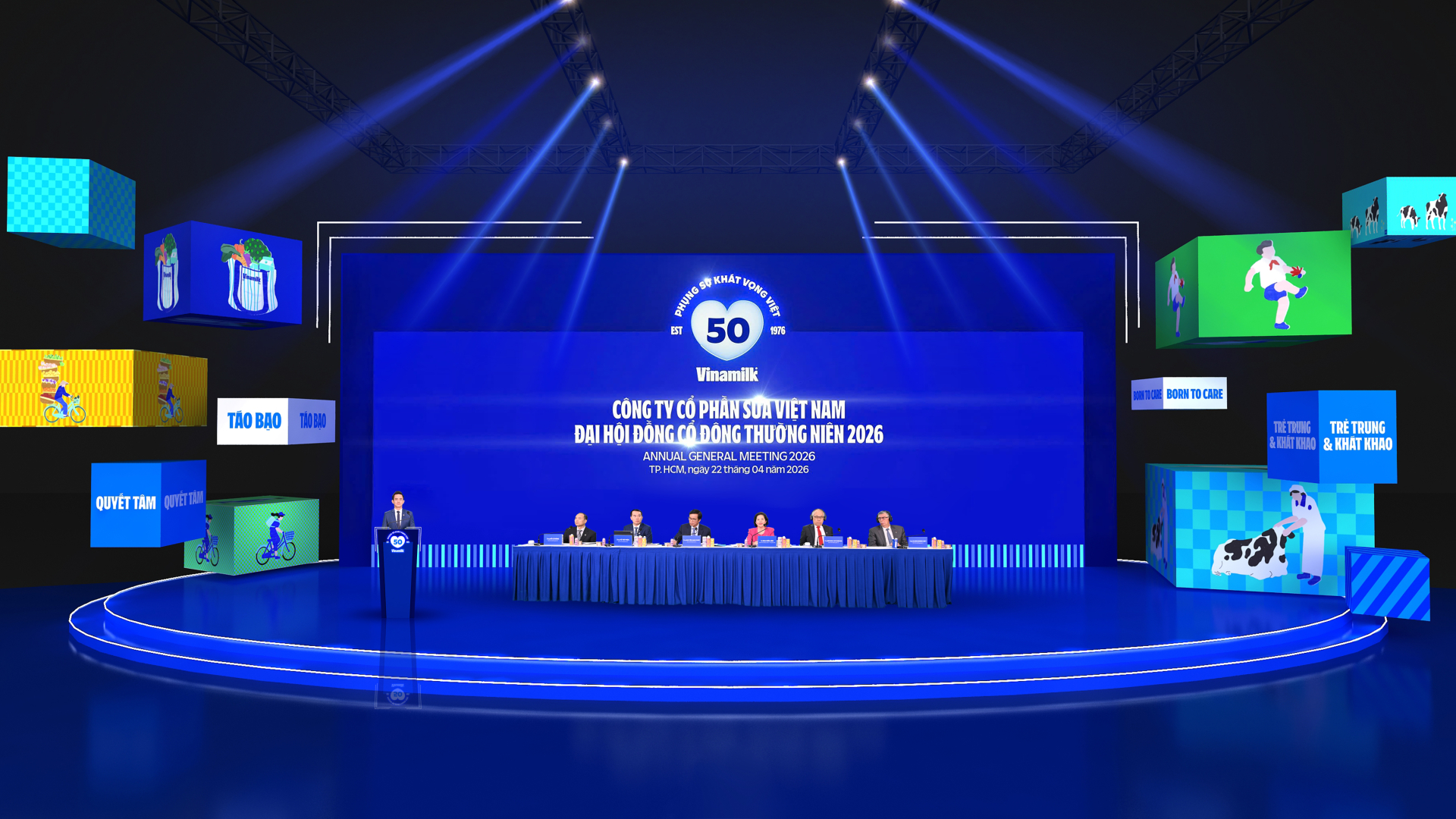 Đại hội đồng cổ đông thường niên của Vinamilk năm 2026 (Ảnh: VN). 