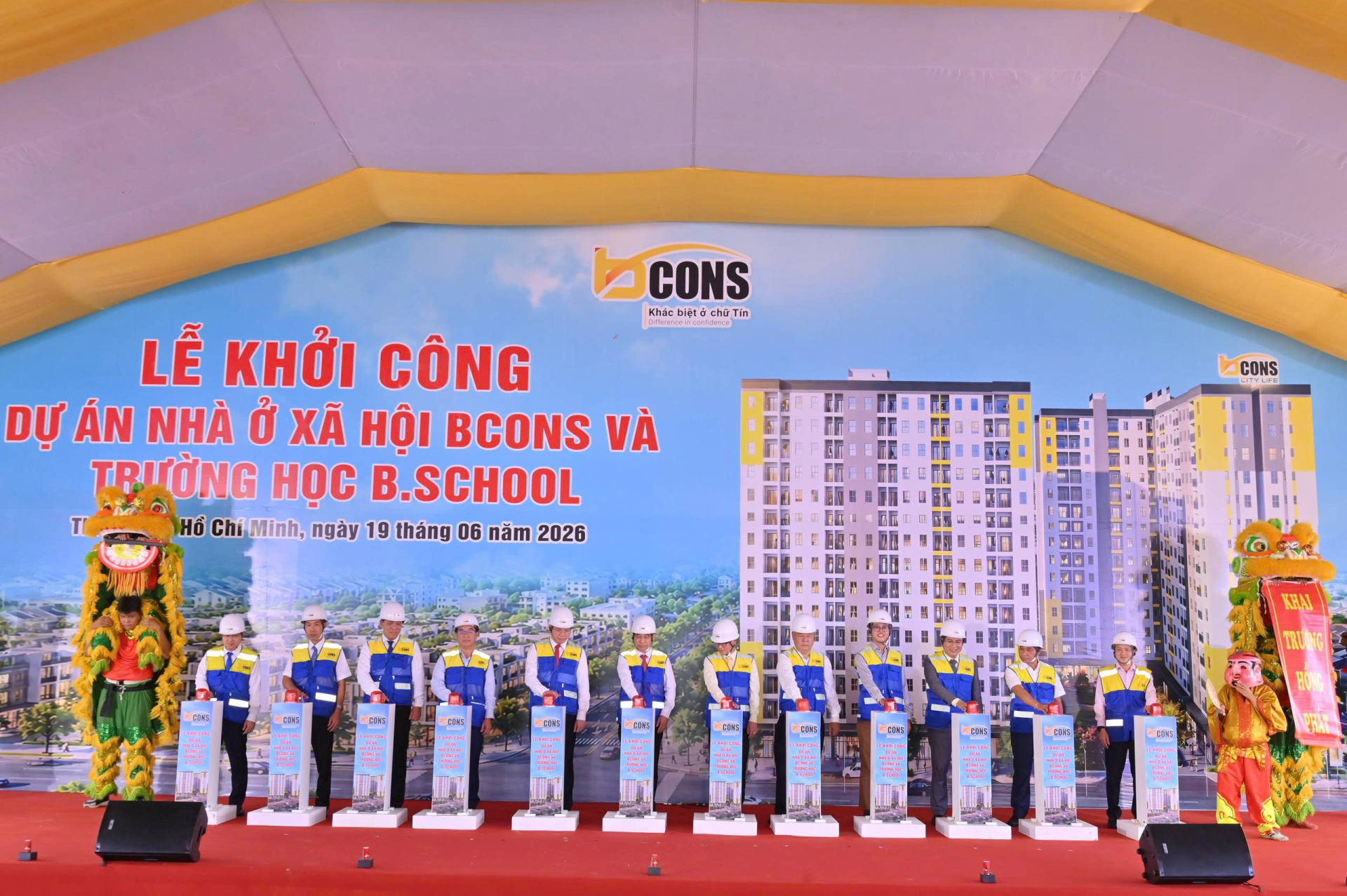 Nhà ở xã hội Bcons City Life bổ sung 802 căn hộ cho người trẻ