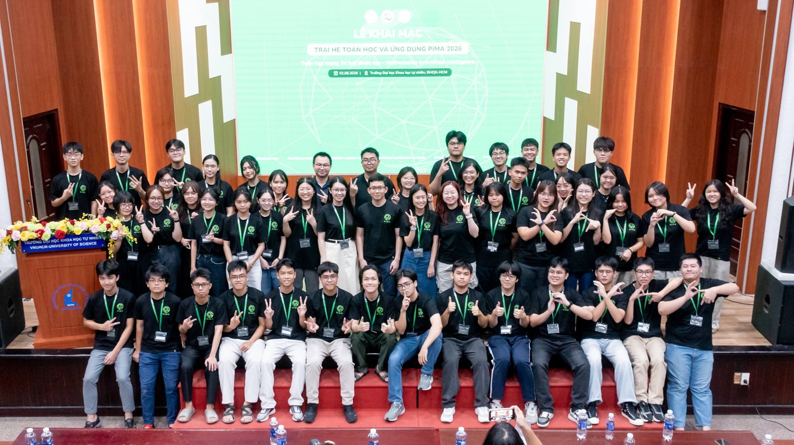 Trại hè PiMA 2026 thu hút học sinh đâm mê toán học từ khắp cả nước.