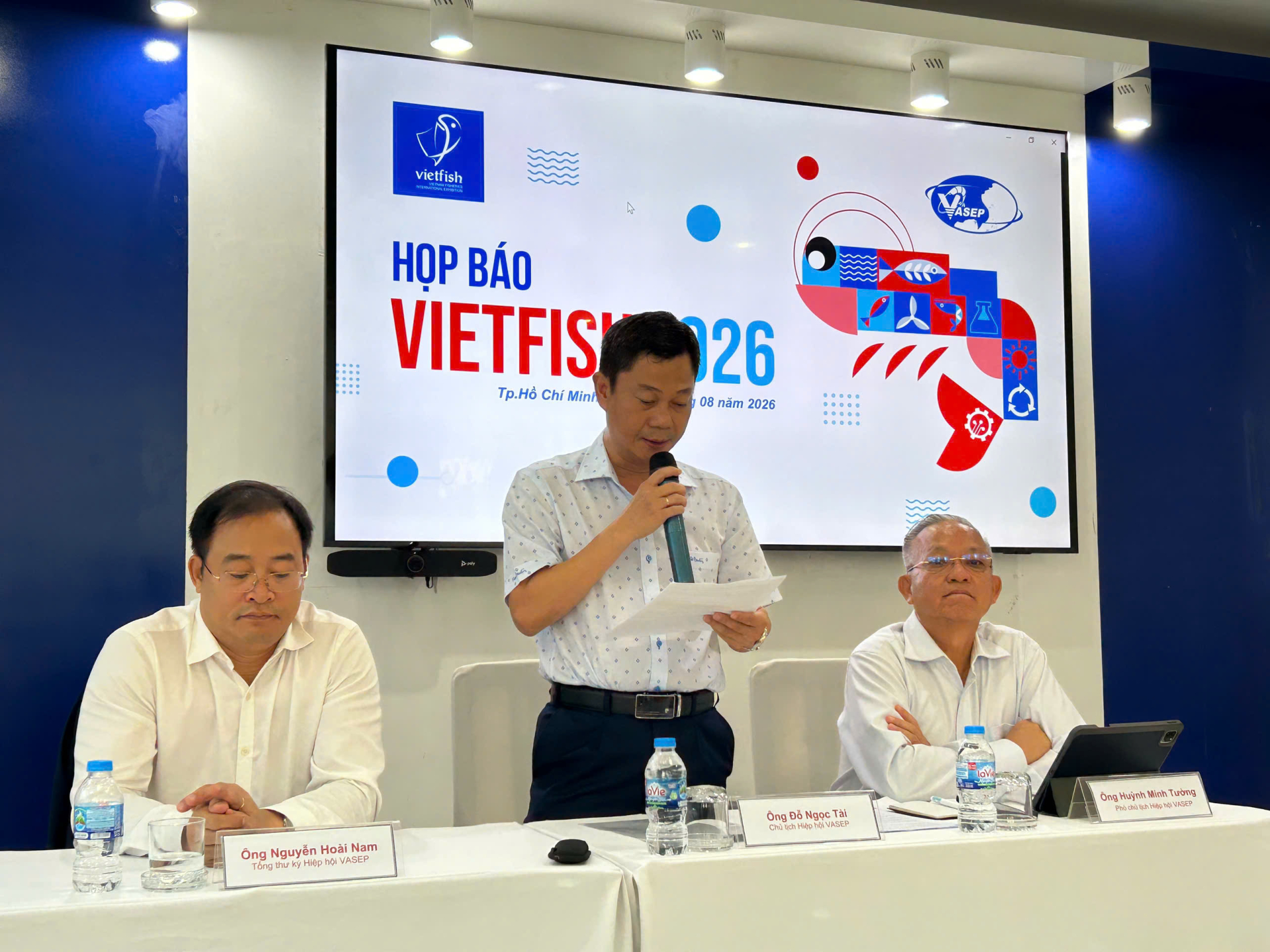 VIETFISH 2026 mở rộng kết nối, nâng tầm thủy sản Việt bằng đổi mới. Ảnh: Cẩm Viên.