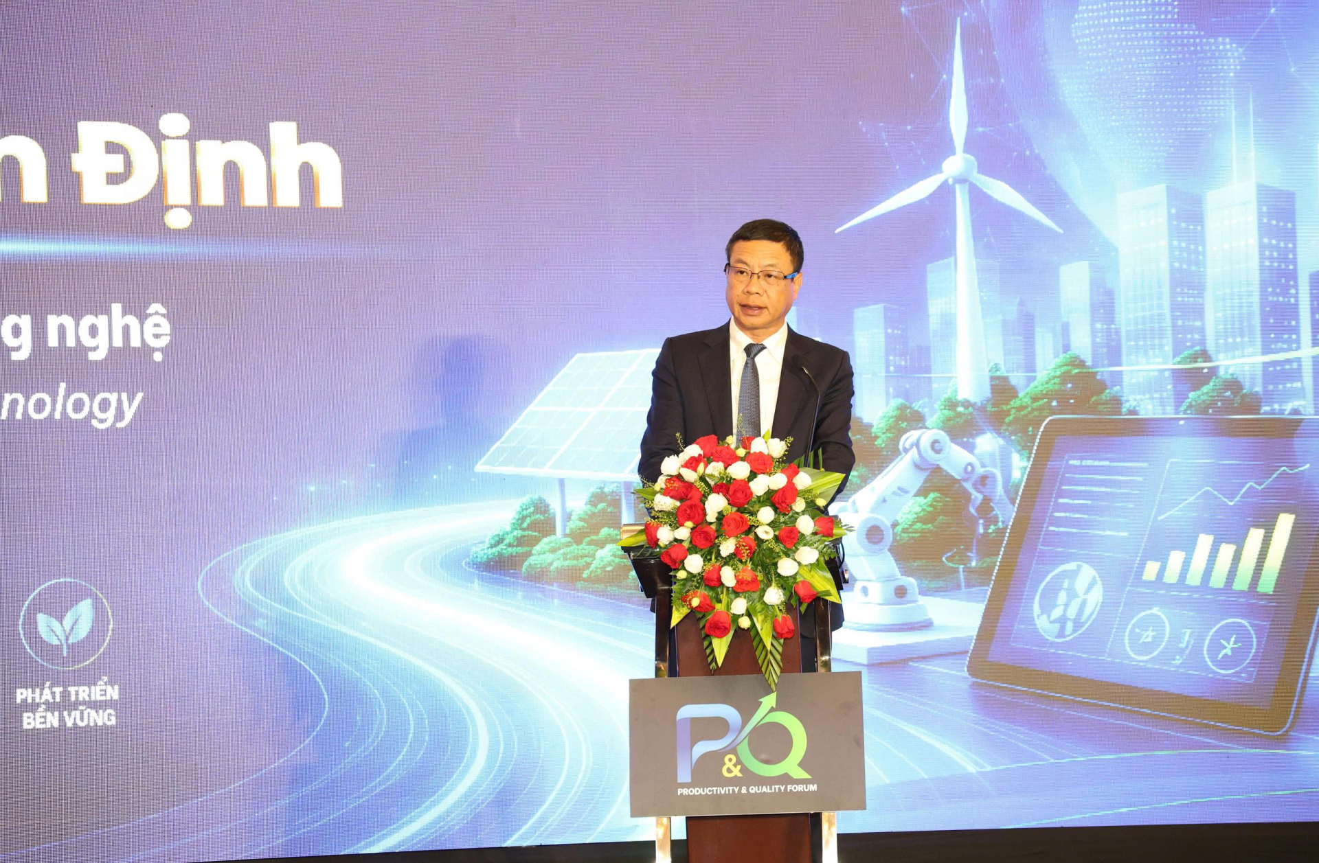 Thứ trưởng Bộ Khoa học và Công nghệ Lê Xuân Định phát biểu tại diễn đàn.