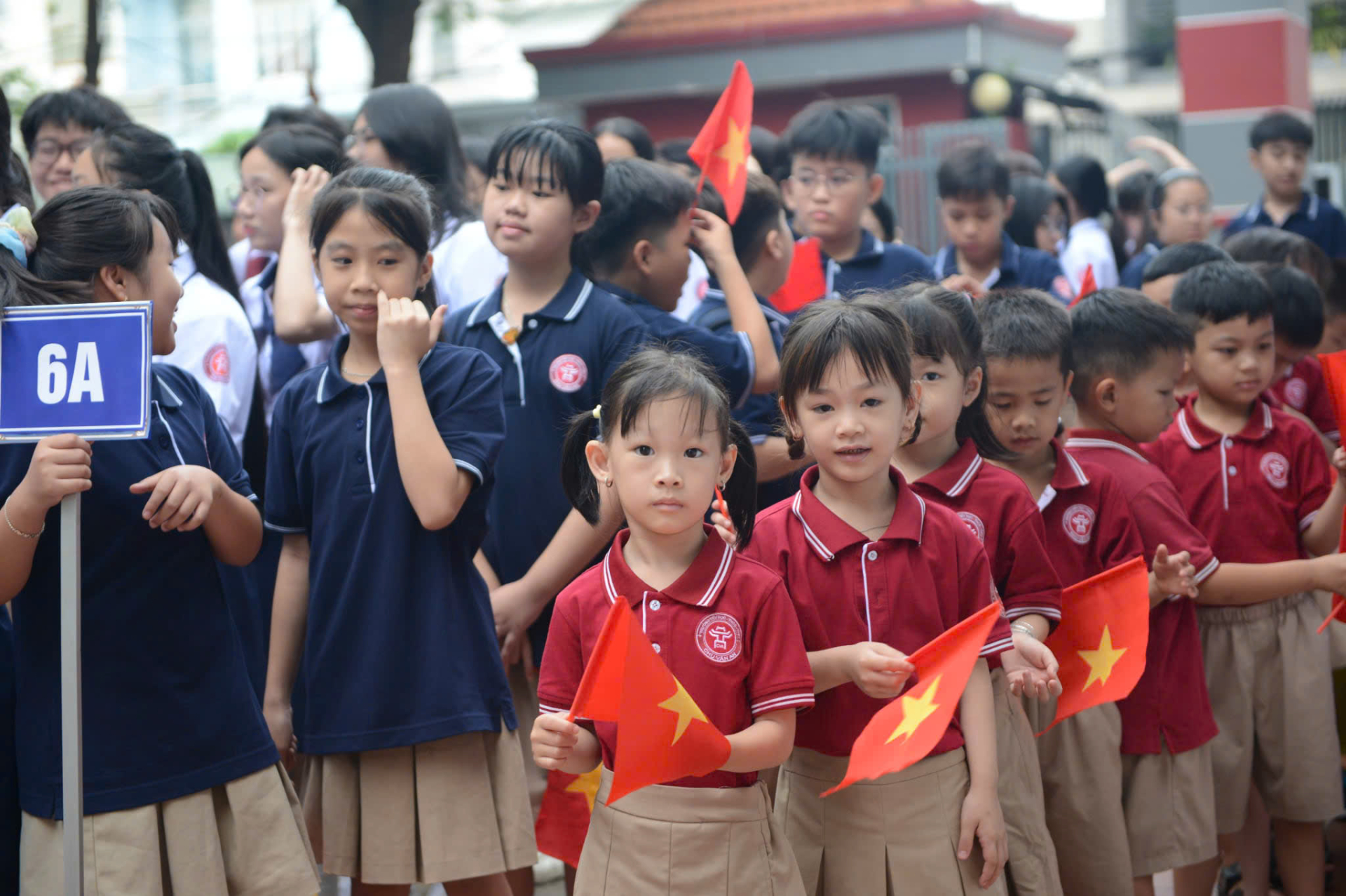 TPHCM khai giảng năm học mới, đặt trọng tâm vào chất lượng giáo dục. Ảnh: Mạnh Linh.