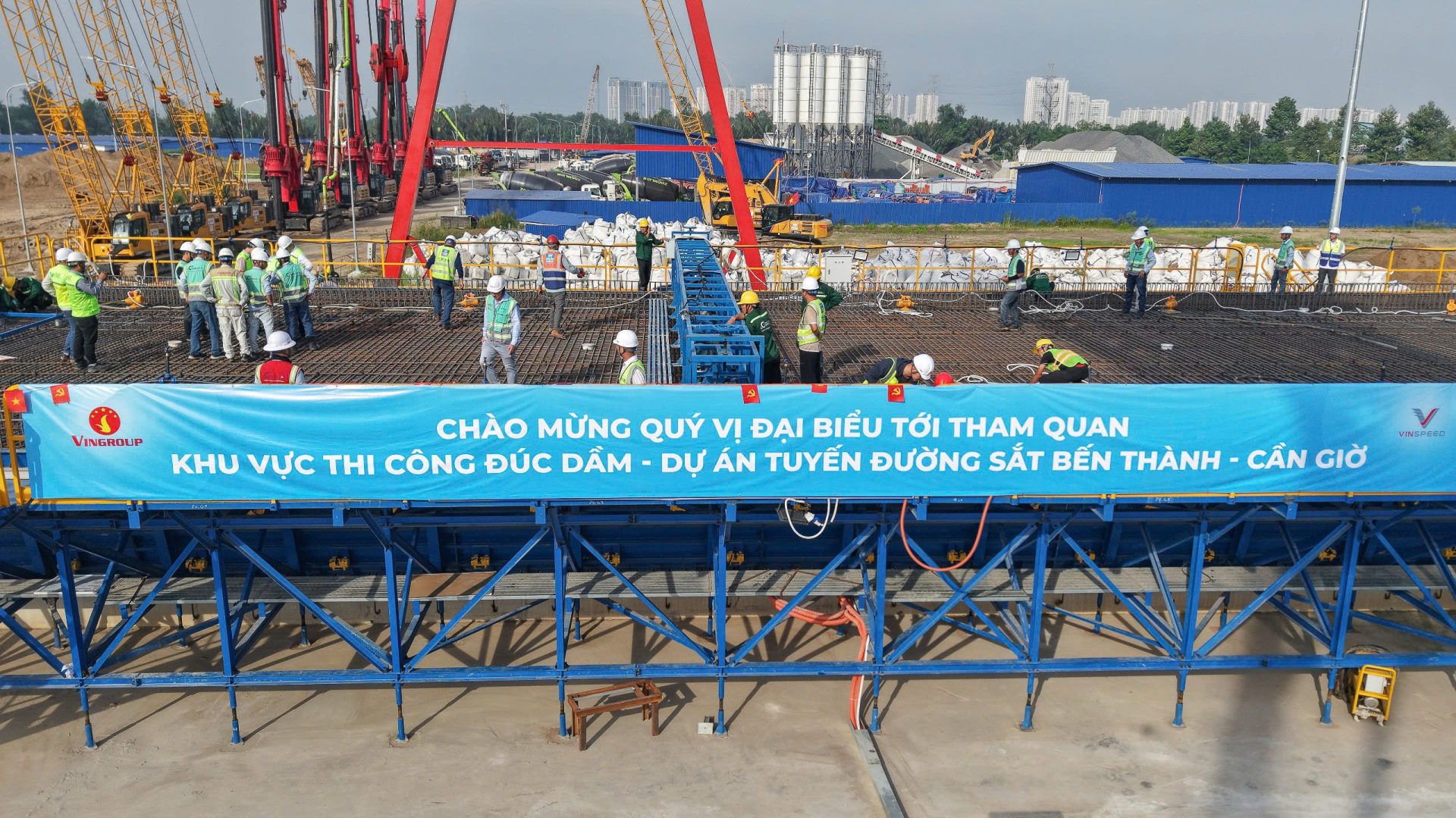 Đường sắt Bến Thành – Cần Giờ: 10.000 nhân lực vào cuộc thi công.