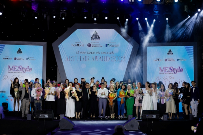 Art Hair Award Vietnam 2023: Sự hòa quyện giữa phong cách nổi bật và gương mặt khả ái