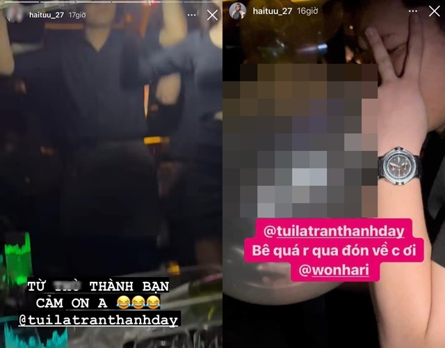 Hình ảnh cô gái H.T đăng và gắn thẻ tài khoản Instagram của Trấn Thành khiến cộng đồng mạng xôn xao
