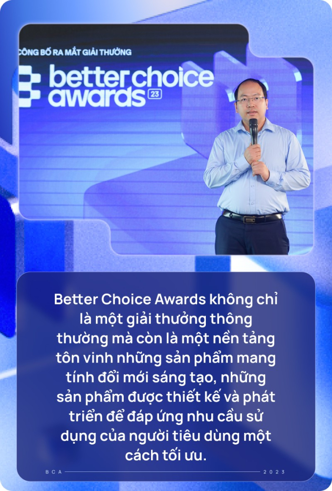 Giám đốc Trung tâm Đổi mới sáng tạo Quốc gia : ”Đề cử Better Choice Awards đồng nghĩa với bảo chứng chất lượng từ chuyên gia và người dùng”