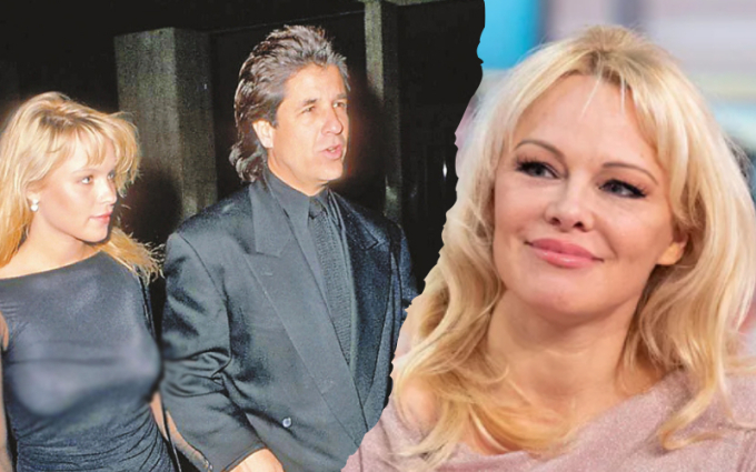 Pamela Anderson và Jon Peters