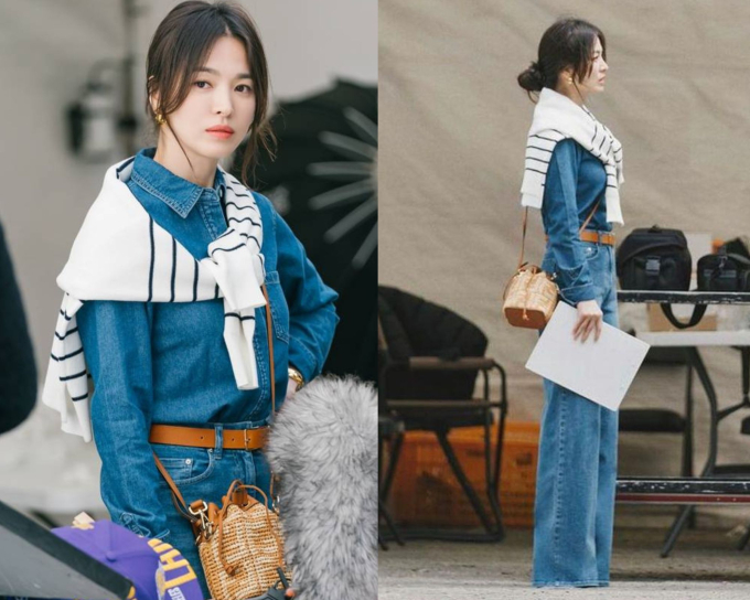 Song Hye Kyo mặc quần jeans đẹp từ phim ra ngoài đời, ngắm là muốn học hỏi