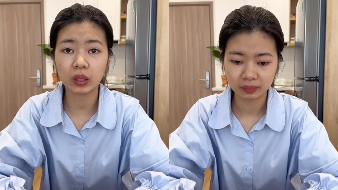 Mẹ Linh Bí trong video thừa nhận quảng cáo sai sự thật về thạch canxi.