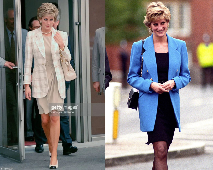 Khi mỹ nhân Hoàng gia diện blazer: Kate Middleton thanh lịch, Công nương Diana vẫn chuẩn mốt sau vài thập kỷ nhìn lại