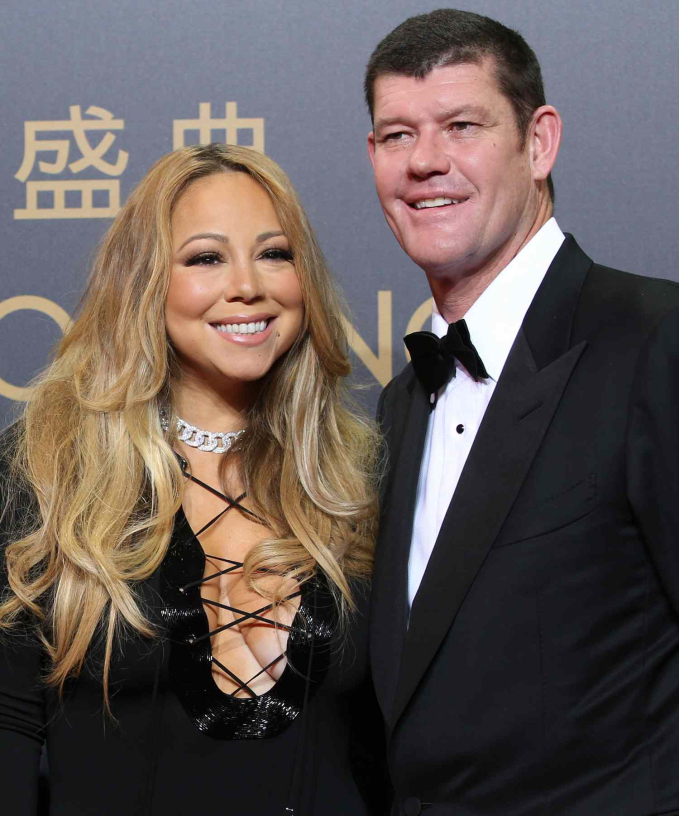 Mariah Carey và vị hôn phu cũ James Packer