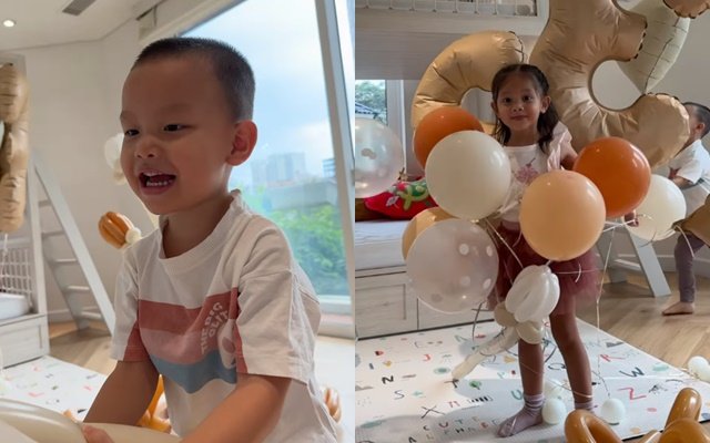 Hồ Ngọc Hà đăng ảnh Lisa - Leon chuẩn bị sinh nhật 3 tuổi, netizen xuýt xoa: 