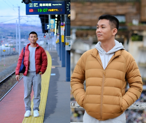 Hot travel blogger Tâm Bùi cũng hào hứng khi biết sản phẩm Áo Khoác Phao Lông Vũ yêu thích sẽ được ưu đãi trong Tuần Lễ Cảm Ơn lần này. Đây cũng là chiếc áo được anh chàng diện trong chuyến đi Đà Lạt và Trung Quốc vừa rồi.