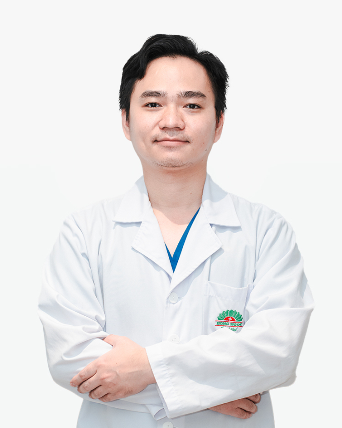 BS Nguyễn Đình Công (hiện đang làm việc tại Khoa Tim mạch, Bệnh viện đa khoa Hồng Ngọc Phúc Trường Minh)