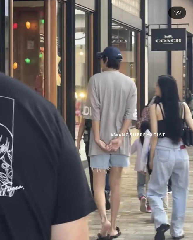 Khoảnh khắc hiếm hoi Lee Kwang Soo - Lee Sun Bin được bắt gặp hẹn hò trên phố