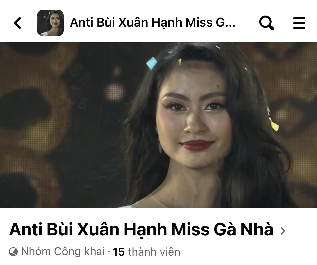 Tân Hoa hậu Hoàn vũ Việt Nam vấp làn sóng phẫn nộ ngay trong giây phút đăng quang, bị lập nhóm anti và gọi là 