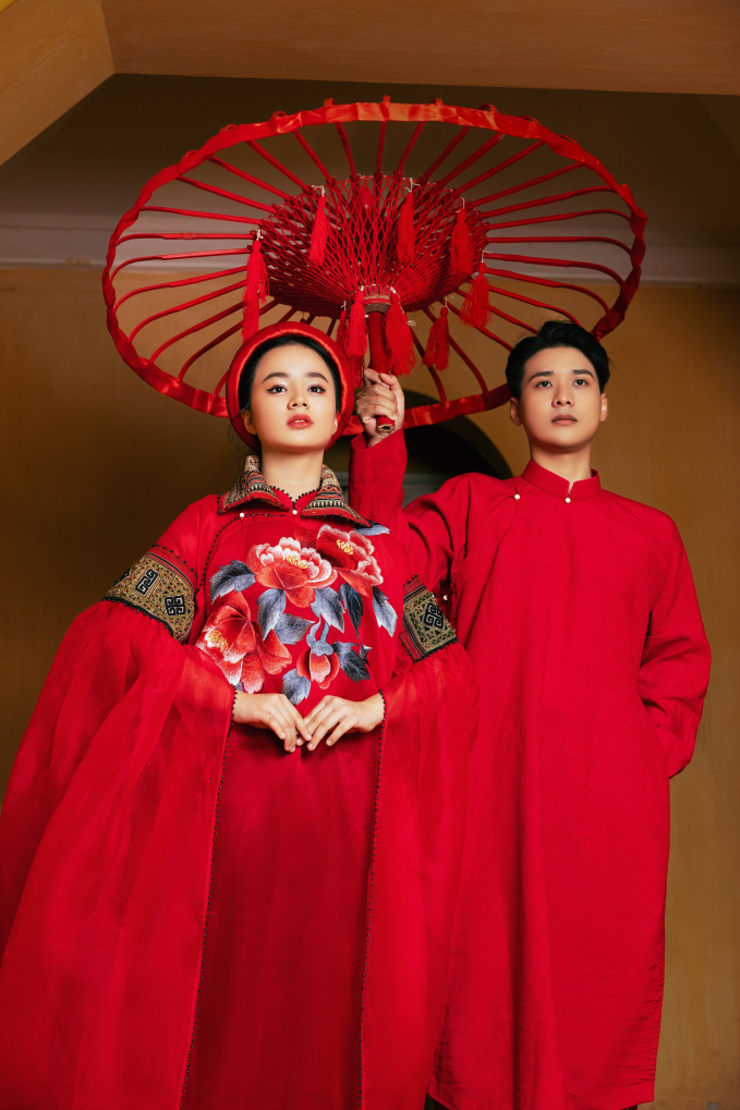 Áo dài thổ cẩm tơ tằm: Những thiết kế mang linh hồn của người Việt xưa