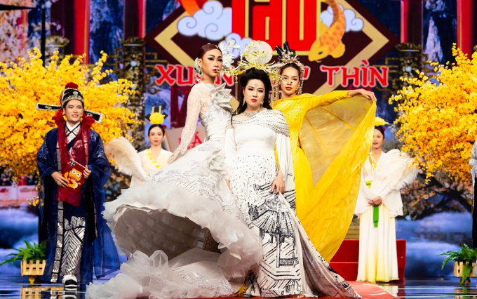 Lần đầu làm diễn viên hài, Hoa hậu Lê Hoàng Phương được khen vô cùng duyên dáng 