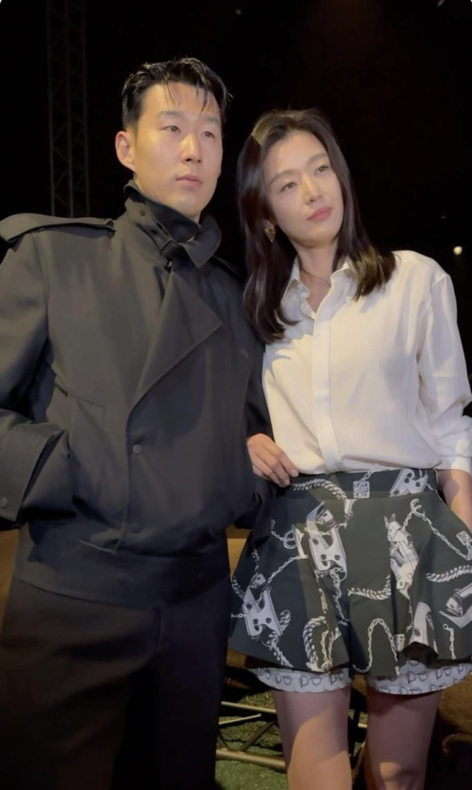 Jeon Ji Hyun và Son Heung Min