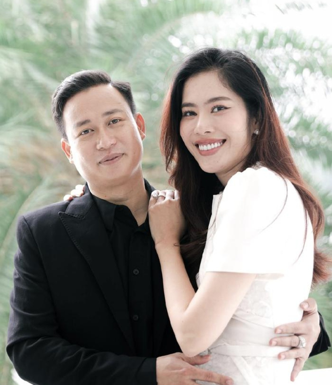 Nam Em và bạn trai Hữu Cường
