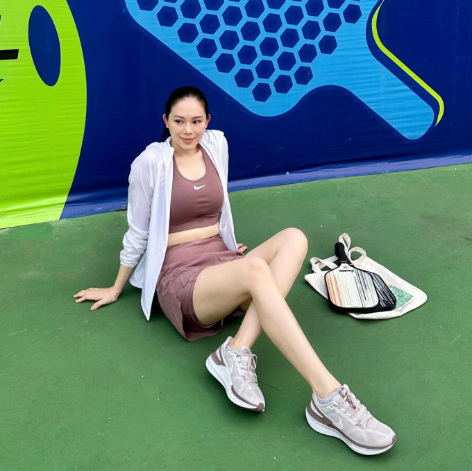  Linh Rin chọn đồ thể thao của thương hiệu Nike