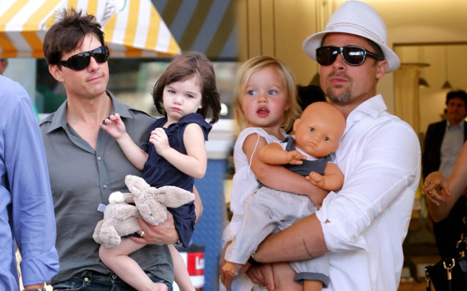 Brad Pitt - Tom Cruise: Hai người cha 