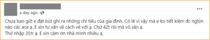 Chia sẻ của bà mẹ 42 tuổi