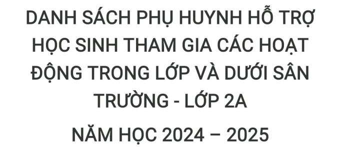 1 khoản thu 