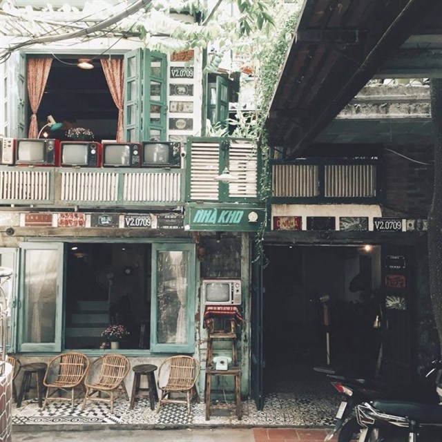 3 quán cà phê tái chế độc đáo ở Hà Nội