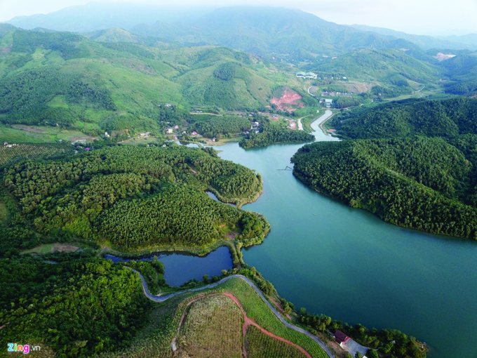 Hình ảnh về Hồ Đầm Bài. Nguồn: zing.vn