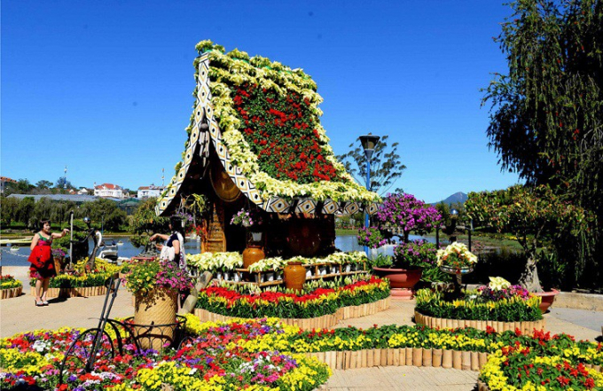 Hàng trăm loài hoa khoe sắc trong Festival hoa Đà Lạt 2019. Nguồn: toquoc.vn