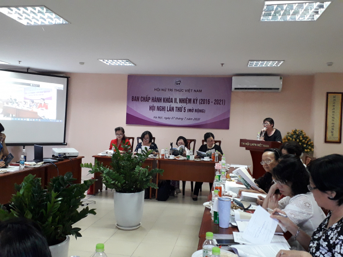 Nhà báo Phạm Thanh Hà - phát biểu về những bước tiến mới của Tạp chí Phụ nữ Mới