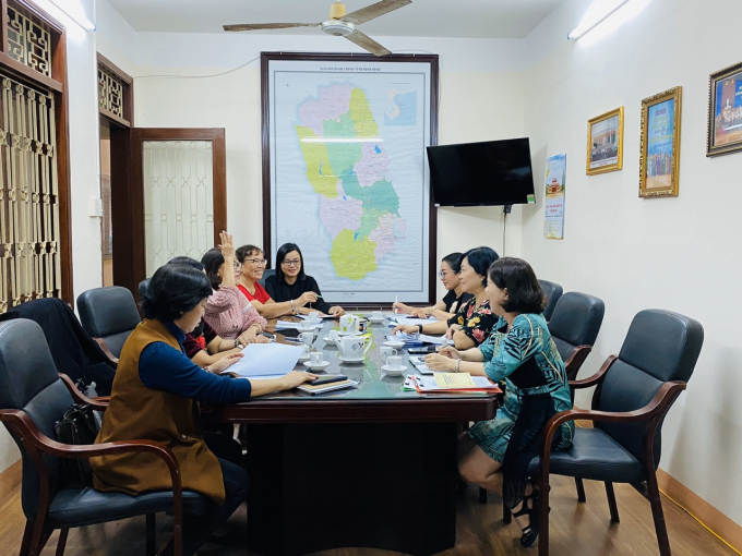BCH Chi hội Nữ trí thức tỉnh Bình Định tiến hành các cuộc họp thường kỳ
