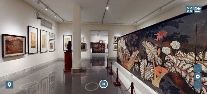 Tham quan bảo tàng Mỹ thuật Việt Nam bằng hình thức trực tuyến