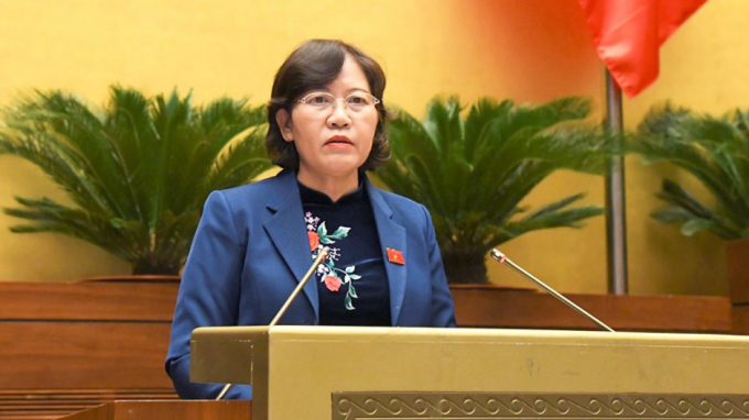 Bà Lê Thị Nga - Chủ nhiệm Uỷ ban Tư pháp 
