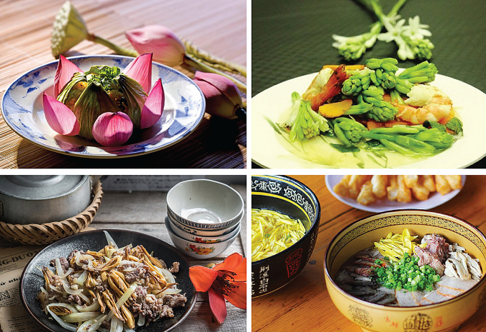 Việt Nam là đất nước sở hữu nhiều món ăn làm từ hoa nhất thế giới.