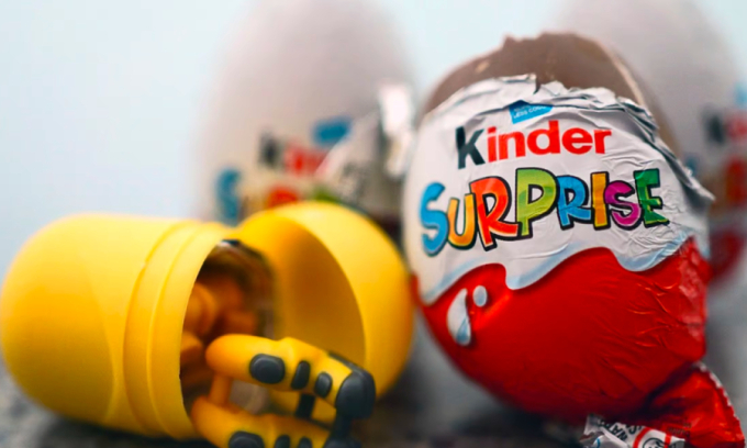 Bộ Công thương đề nghị thu hồi kẹo trứng socola nhãn hiệu Kinder đang lưu hành trên thị trường. Ảnh: vnexpress.net