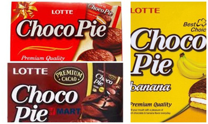 3 sản phẩm bánh Choco Pie của Tập đoàn Lotte (Hàn Quốc) bị Canada thu hồi. Ảnh: kienthuc.net.vn