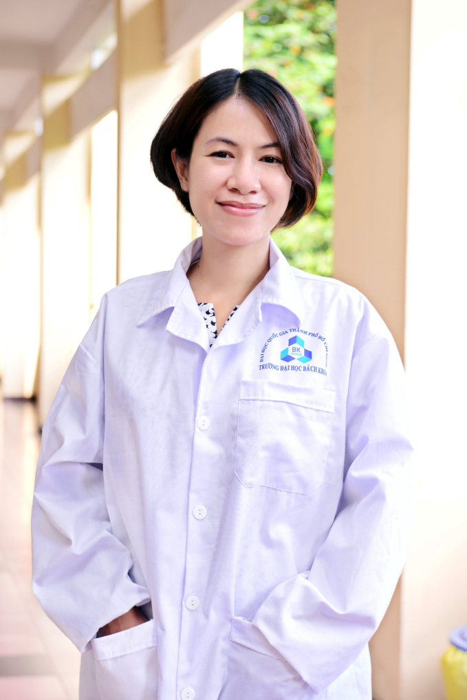 PGS. TS Nguyễn Thị Lệ Thu hiện là giảng viên khoa Công nghệ Vật liệu trường ĐH Bách khoa (ĐH Quốc Gia TP.HCM)