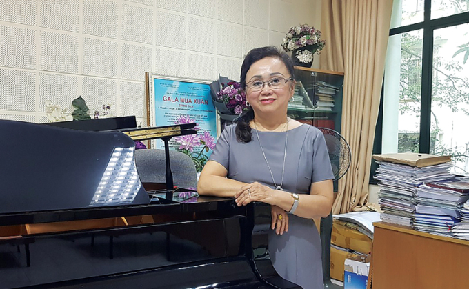 Giáo sư, NGND Trần Thu Hà.