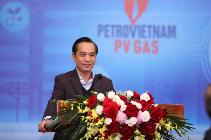 Ông Huỳnh Quang Hải – Phó Tổng Giám đốc PV GAS phát biểu tại hội thảo