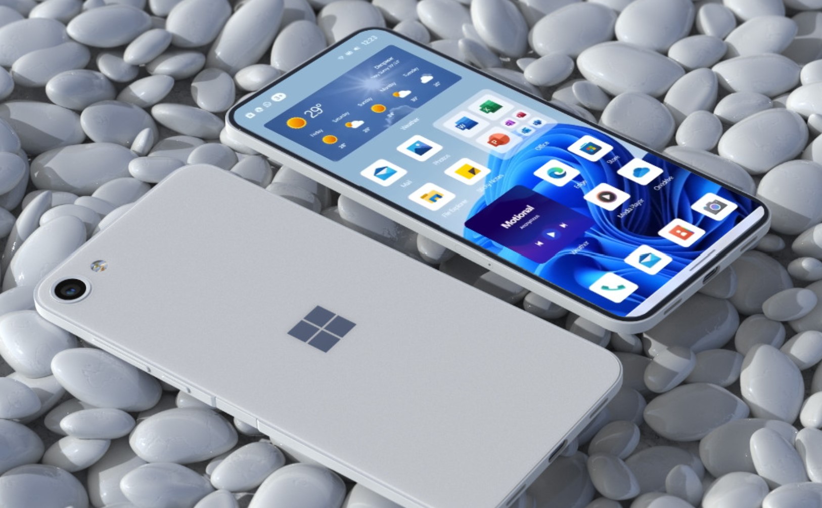 Concept Windows 11 smartphone