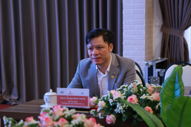                  PGS.TS Phạm Đình Trung- Hiệu trưởng Trường Đại học Yersin Đà Lạt  