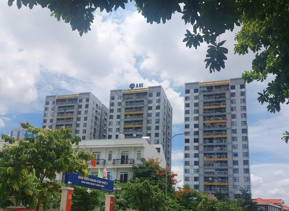 Chung cư Osimi Tower (phường An Hội Đông, TP.HCM) – dự án vừa được Tổ công tác 1645 thống nhất phương án tháo gỡ vướng mắc để cấp sổ hồng cho 412 hộ dân