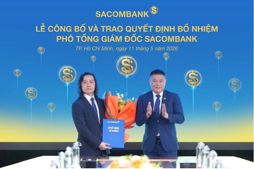 Tân Phó Tổng giám đốc Lưu Danh Đức – chuyên gia với hơn 22 năm kinh nghiệm được kỳ vọng sẽ tạo đột phá cho hạ tầng số của Sacombank